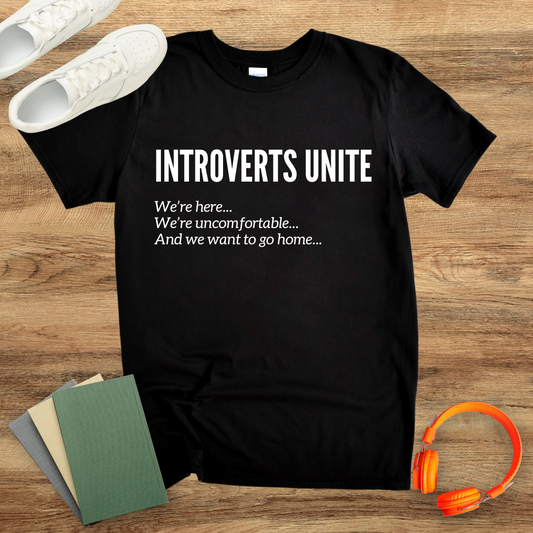 Introverts Unite Unisex Softstyle T-Shirt