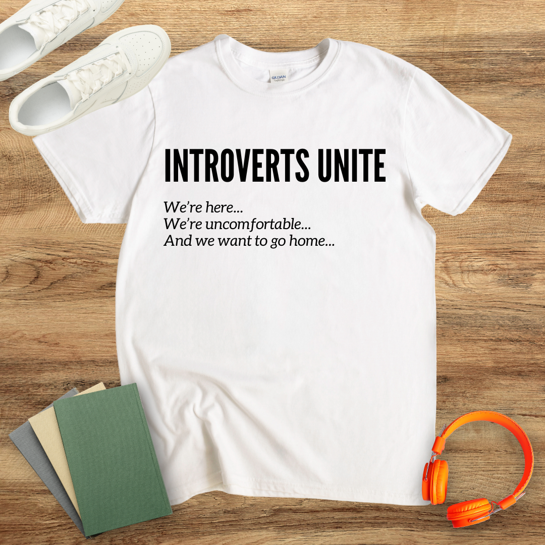 Introverts Unite Unisex Softstyle T-Shirt