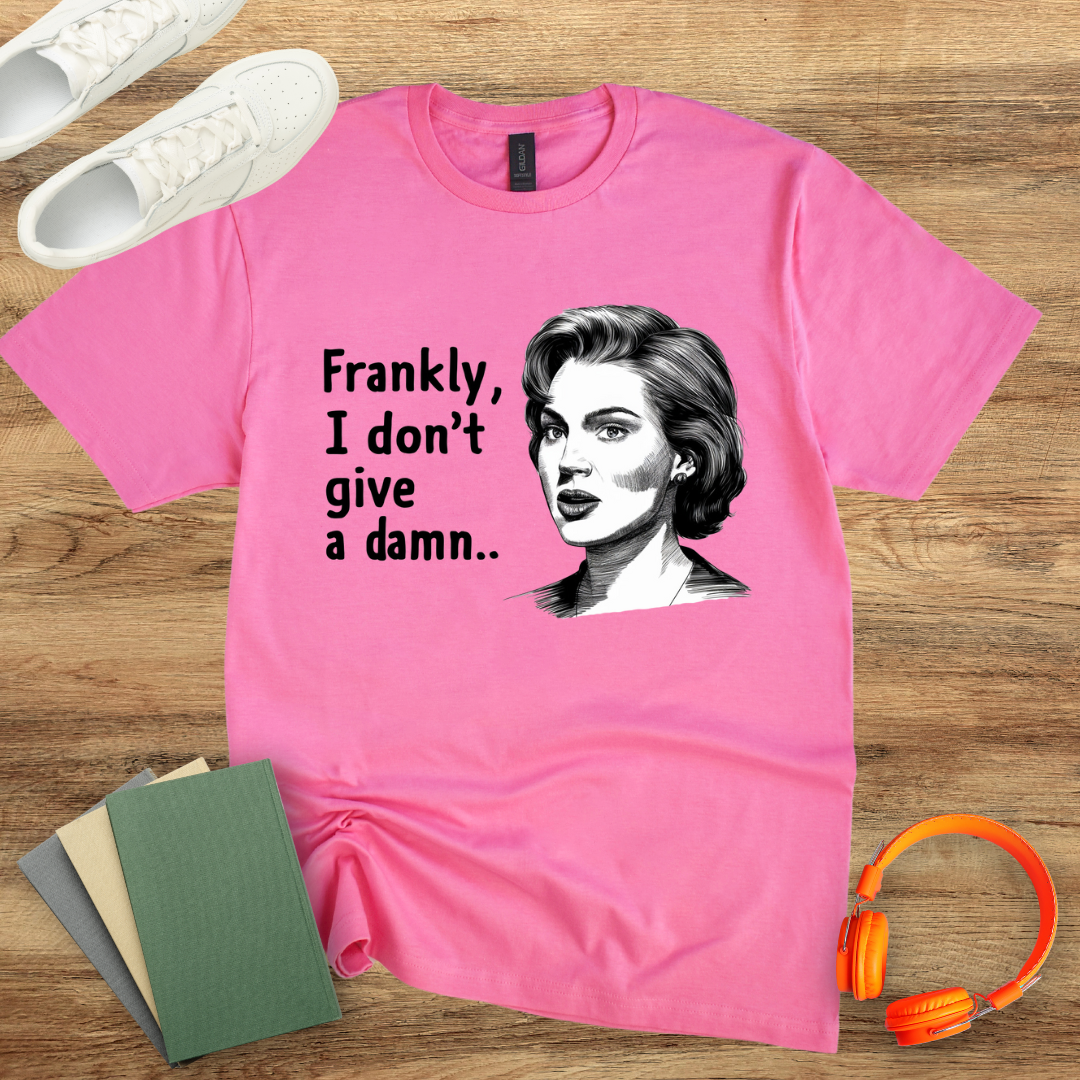 Frankly, I Don't Give A Damn Unisex Softstyle T-Shirt