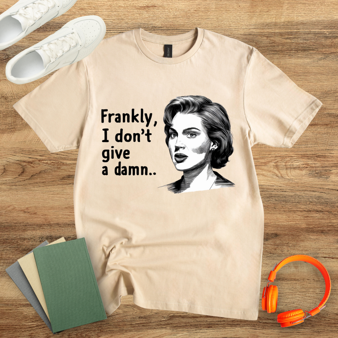 Frankly, I Don't Give A Damn Unisex Softstyle T-Shirt