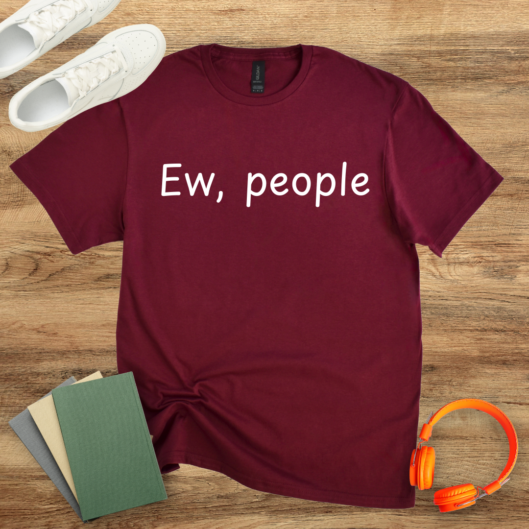 Ew, People Unisex Softstyle T-Shirt