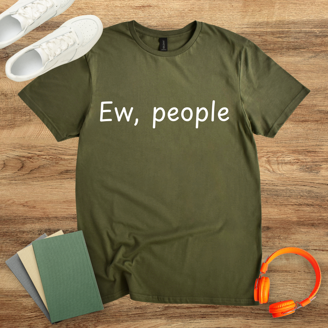 Ew, People Unisex Softstyle T-Shirt