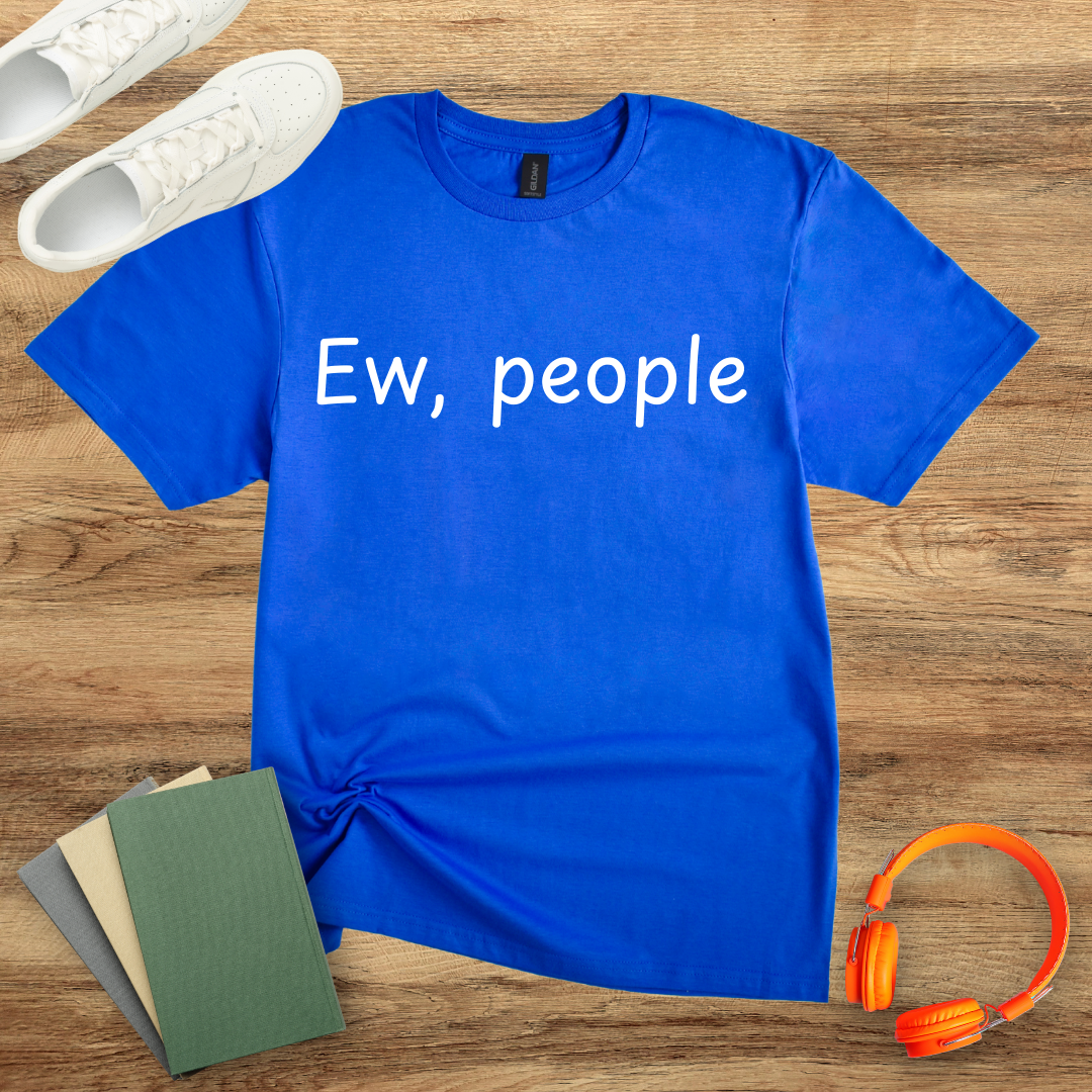 Ew, People Unisex Softstyle T-Shirt